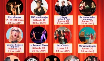 CARTELERA DE TEATRO DE LA SEGUNDA QUINCENA DE ENERO